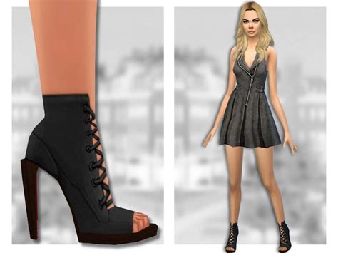 Sims 4 Knee High Boots
