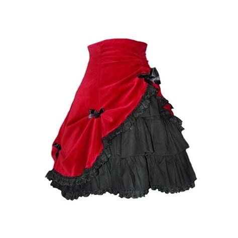 Nubia Gothic Lolita Skirt And Petticoat €89 Found On Polyvore