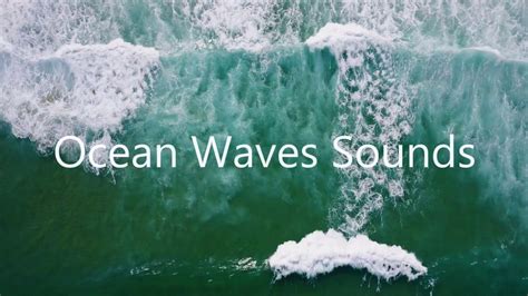 Ocean Sounds Crashing Waves Relaxing Sounds Sounds Of Nature For