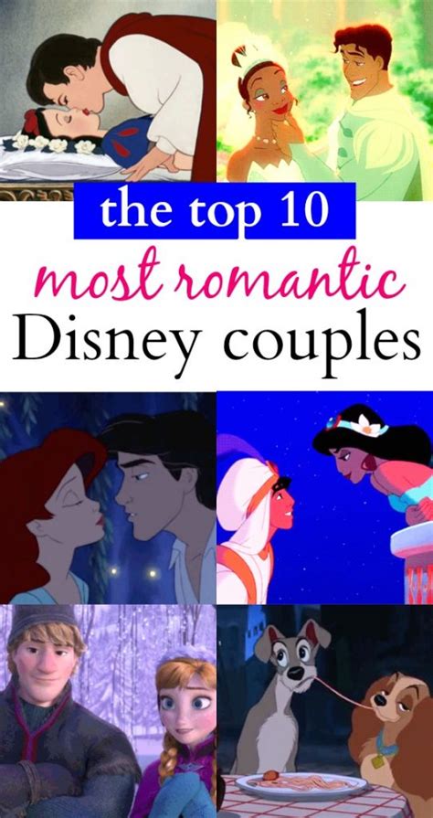 The Top 10 Most Romantic Disney Couples That We Secretly Want To Be