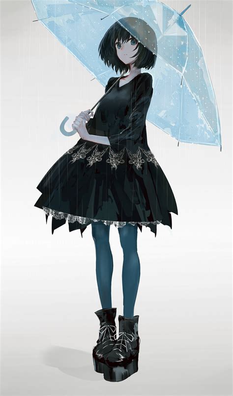 Wallpaper Swav Anime Girls Umbrella 1338x2270 Klkb4878 1955047