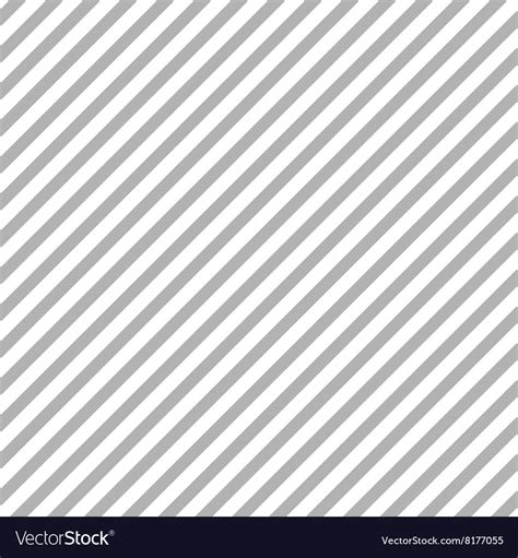 Grey Diagonal Stripes Seamless Pattern Royalty Free Vector