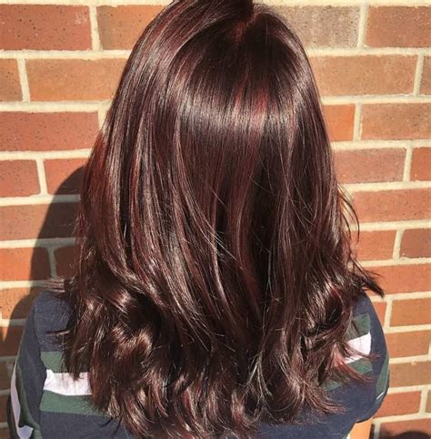 Beautiful Mohagany Red Wine Hair Color Created By Our Stylist Roxanne
