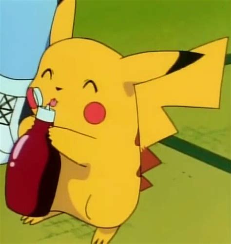 Pikachu Loves Ketchup Pikachu Pikachu Memes Cute Pikachu