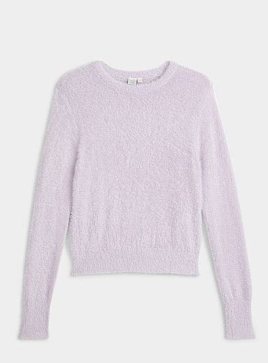 Basic Chenille Sweater Twik Shop Womens Sweaters Simons
