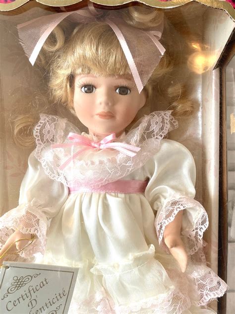 Vintage Bisque Porcelain Doll Collectors Choice Hand Etsy