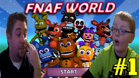 Father And Son Play Fnaf World 1 Scott Cawthon Has Done It Again