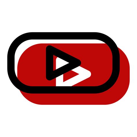 Sociaal Media Icoon Van Video Schets Logo S Website Knop Kleurrijk Transparant Png