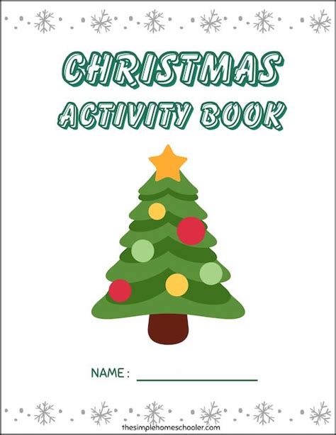 Festive Free Christmas Activity Booklet Printable The Simple Homeschooler