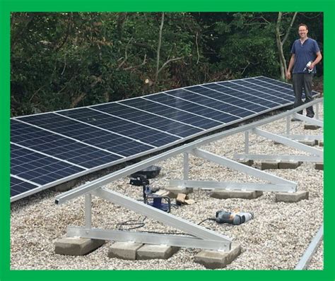 Solar Tripod Flat Roof Or Ground Mounting System