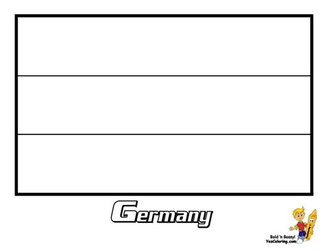 Germany Flag Coloring Page Coloring Home