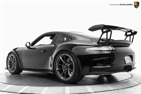 Porsche Exclusive Paint To Sample Black 911 Gt3 Rs For Sale At 375999