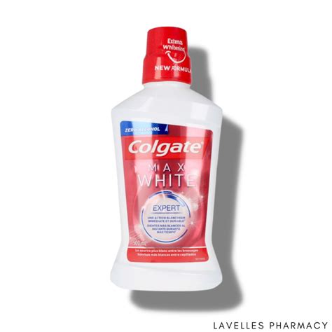 Colgate Max White Expert Whitening Mouthwash 500ml Lavelle S Pharmacy