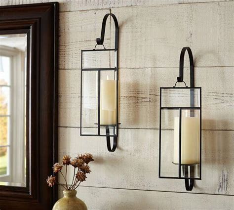 Black Modern Candle Wall Sconce Brayden Studio Contemporary Wall
