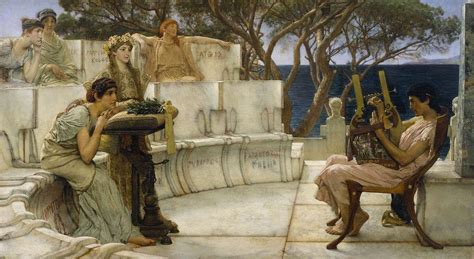 Sappho And Alcaeus The Lyric Poetry Writers