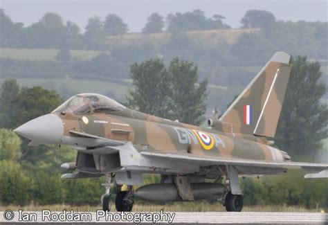 Eurofighter Typhoon Fgr4 29sqn Raf The Unusualcolour Scheme Is To