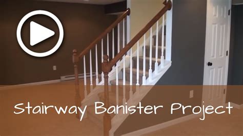 How to build simple stairs. How to Install a Basement Stairway Banister with Newel ...