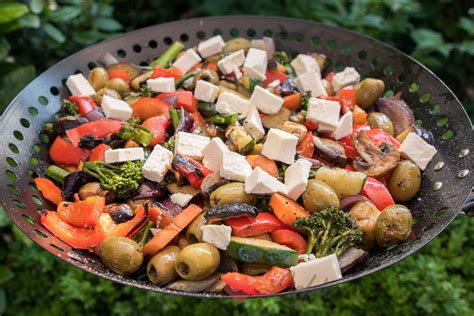 Groente van de barbecue