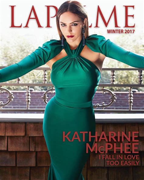 Katharine Mcphee Lapalme Magazine Winter Fashion Magazine