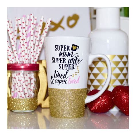 Super Mom Super Wife Super Tired & Super Loved - Coffee Mug | Mugs, Super mom, Mom tumbler