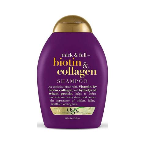 Ogx Thick And Full Biotin And Collagen Shampoo 385ml Inish Pharmacy Ireland