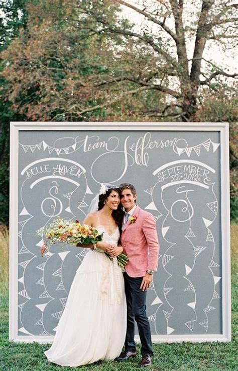 Your event is one of a kind and your photobooth guestbook will be, too. 10 DIY Wedding Photo Booths - The Girl Creative