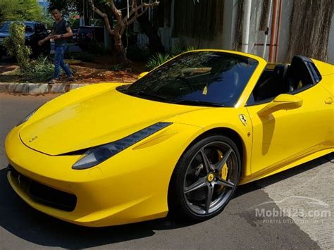 May 30, 2021 · 5. Jual Mobil Ferrari 458 2014 Spider 4.5 di Bali Automatic Convertible Kuning Rp 6.150.000.000 ...