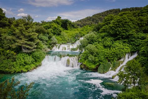 The Waterfalls Of Krka National Park Croatia