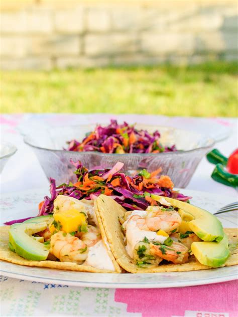 Maybe you would like to learn more about one of these? Mango-Shrimp Tacos with Honey-Lime Slaw — The Shared Plate