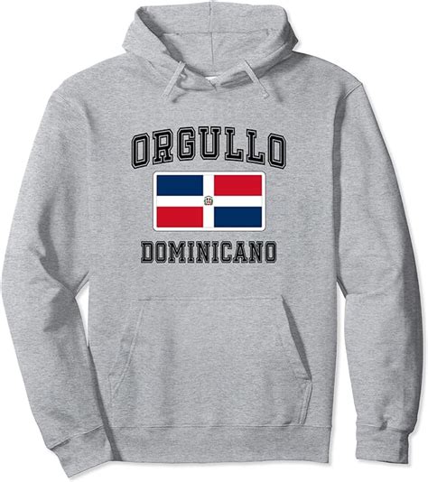 Dominican Republic Flag Republica Dominicana Pullover Hoodie Clothing