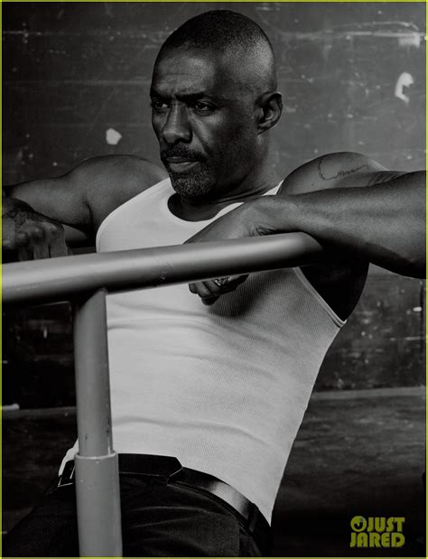 Idris Elba Goes Shirtless For Interview Talks Working Hard I Dont