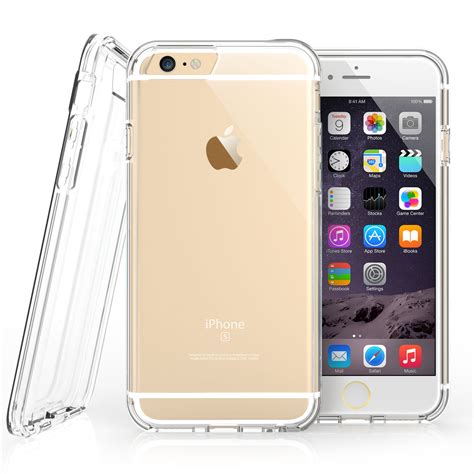 Caseflex Iphone 6 6s Reinforced Tpu Gel Case Clear