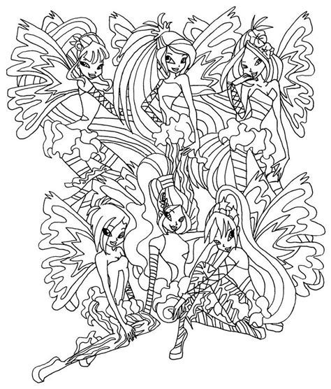 Winx Club All Colorear Colorear A Layla Harmonix The Best Porn Website