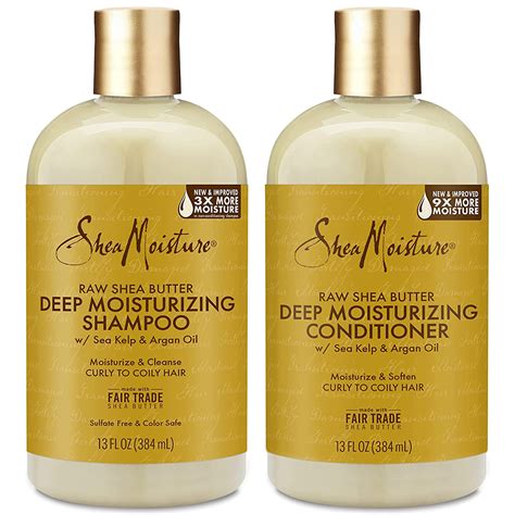 Buy Shea Moisture Raw Shea Butter Shampoo And Conditioner Set Deep