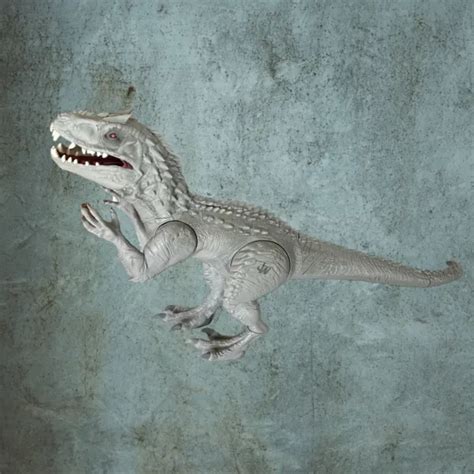 Jurassic World Indominus Rex 20 Dinosaur Lights Sound Roar 2014 Hasbro Grey 2499 Picclick