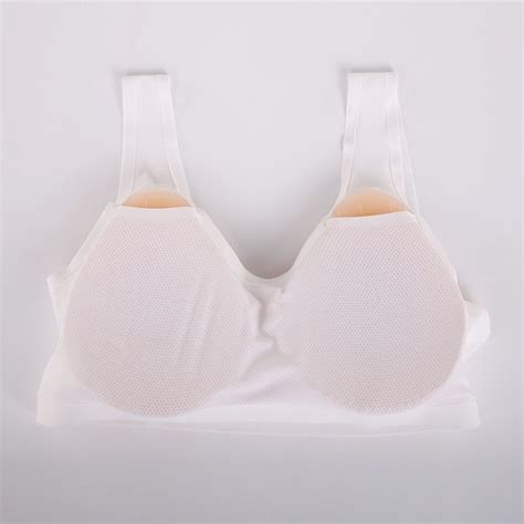 G Small Aa Cup Silicone Breast Form Hold By Bra For Crossdresser