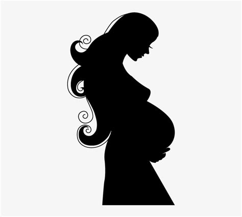 Embarazo Mais Silueta De Mujer Embarazada Transparent Png X