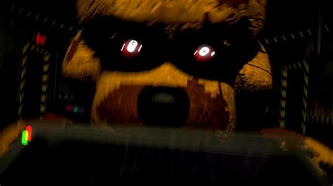 Sfmfnaf Ultimate Custom Night Nightmare Fredbear Jumpscare