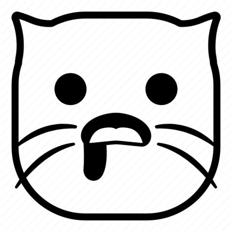 Cat Hungry Pet Icon Download On Iconfinder On Iconfinder