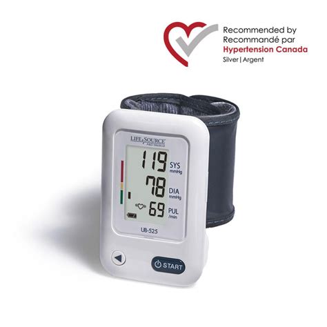 Lifesource Digital Wrist Blood Pressure Monitor Ub 525cn Simpsons