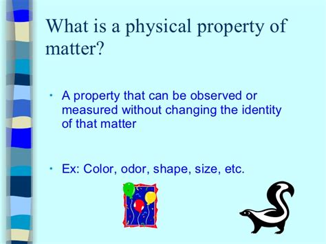 Physical Properties Of Matter