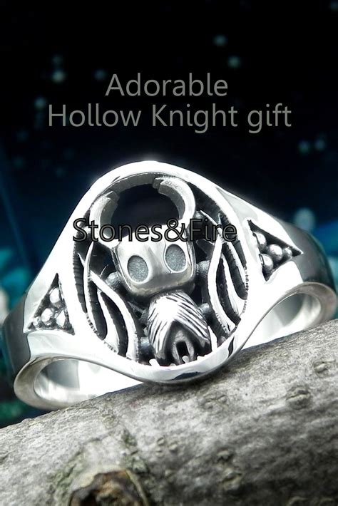 The Hollow Knight Handcrafted Ring Metroidvania Game Geeky Nerdy