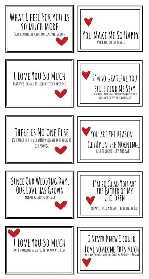 Printable Valentines Day T Tags With The Words I Love You So Much