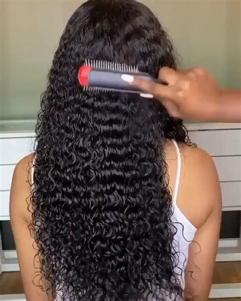 gorgeous wet wavy hair so beautiful ️ [video] wet and wavy hair curly hair styles human