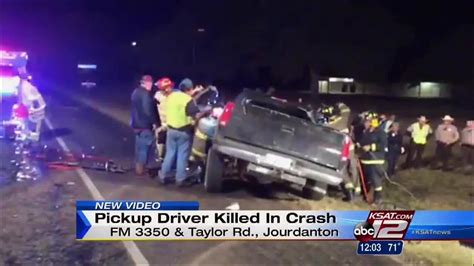 1 Killed 1 Injured In Jourdanton Crash