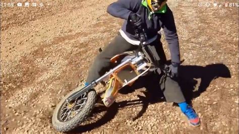 Kid Wrecks First Time Riding A Dirt Bike Burnout Fail Youtube