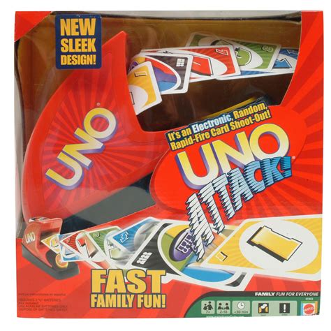 Every player views his/her cards and tries to match the card in the discard pile. UPC 027084011821 - UNO Attack! Game - MATTEL, INC. | upcitemdb.com