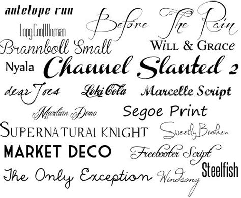 Best Best Handwritten Fonts Dafont For Logo Design Typography Art Ideas