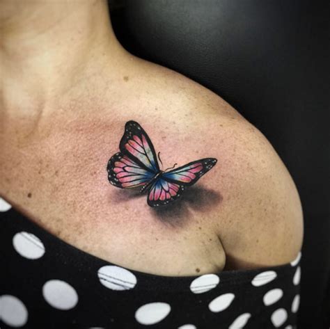 52 3d Butterfly Tattoos