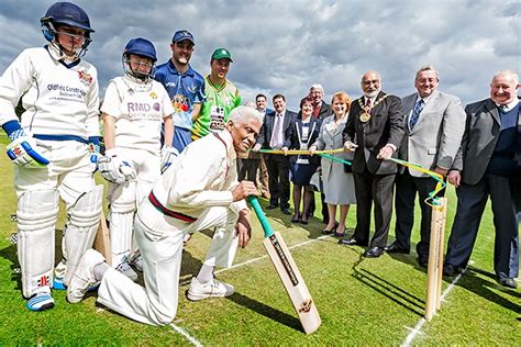 Rochdale News Sport News Opening Delivery Of New Pennine Cricket League Sent Down By 82 Year